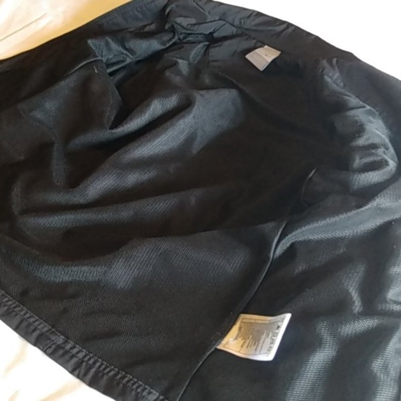 Nike Women Black White Stripe Track Jacket Athletic Full Zip Sportswear Size M - Picture 6 of 10